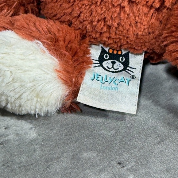 Jellycat London Bashful Fox Cub 12" Medium Plush Stuffed Animal - Picture 9 of 11